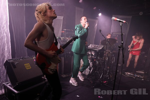 THE PSYCHOTIC MONKS - 2023-04-10 - PARIS - La Maroquinerie - Clément Caillierez - Martin Bejuy - Arthur Dussaux - Paul Dussaux